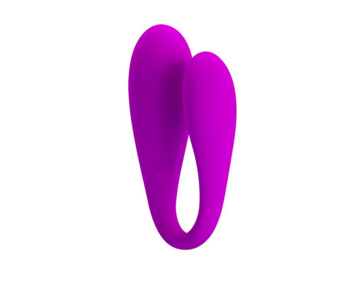 Лиловый вибратор для пар August с 12 режимами вибрации