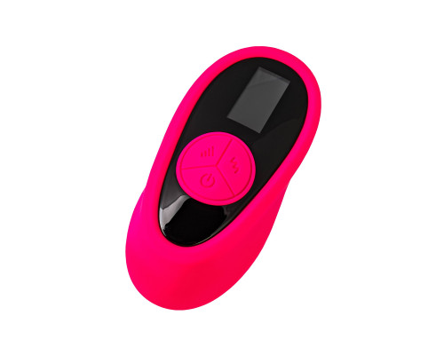 Розовый вибратор для пар Prawno с пультом ДУ