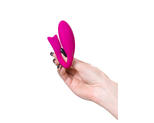 Розовый вибратор для пар Dolphy с пультом ДУ