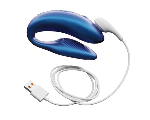 Синий вибратор для пар We-Vibe Chorus