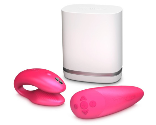 Розовый вибратор для пар We-Vibe Chorus