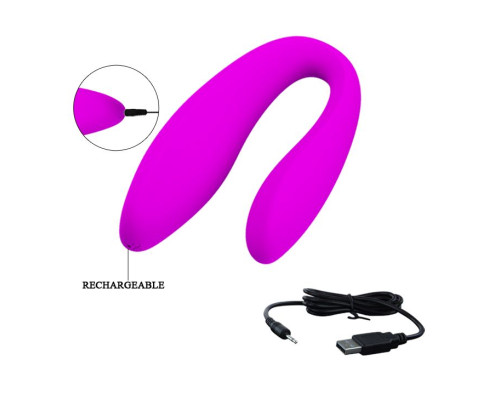 Вибромассажер для пар Letitia с пультом ДУ