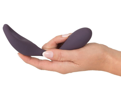 Фиолетовый универсальный вибратор Remote Controlled Couples Vibrator