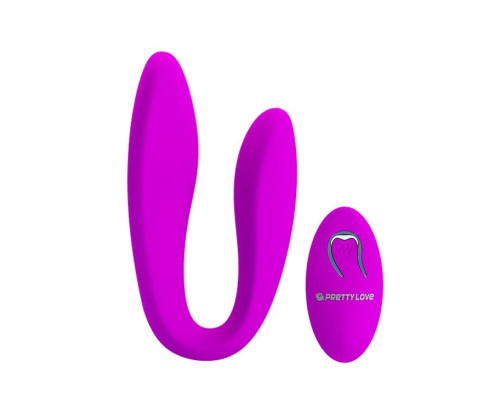 Вибромассажер для пар Letitia с пультом ДУ