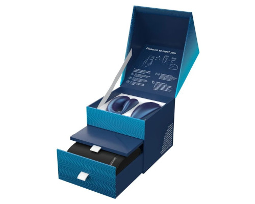 Синий вибратор для пар We-Vibe Chorus