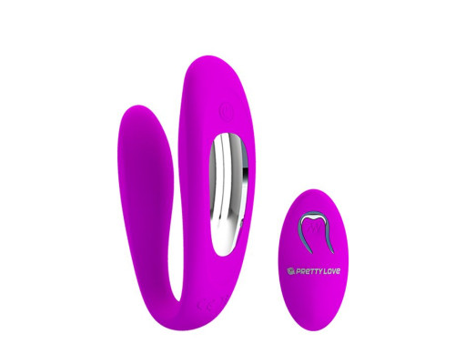 Вибромассажер для пар Letitia с пультом ДУ