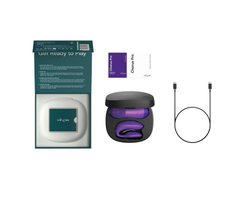 Фиолетовый вибратор для пар We-Vibe Chorus Pro