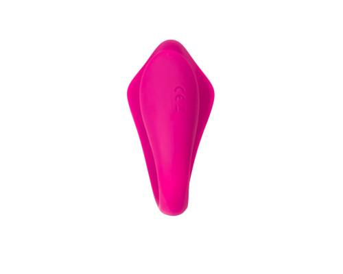 Розовый вибратор для пар Cobrum с пультом ДУ