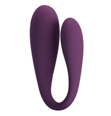 Фиолетовый вибратор для двоих August
