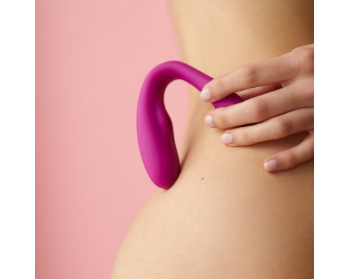 Лиловый вибратор для пар Match Up Couple Vibrator with Remote Control