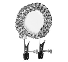 Регулируемые зажимы на соски Flat Nipple Screw с цепочкой