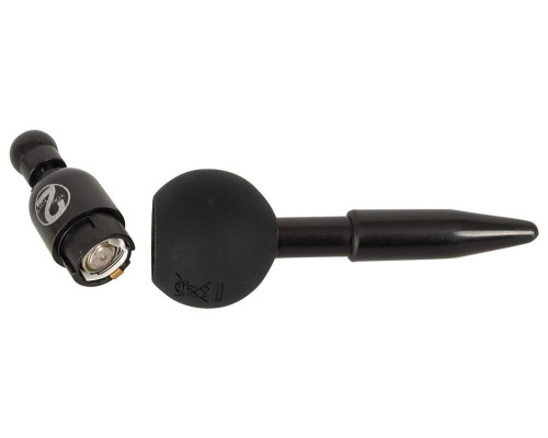 Черный уретральный вибростимулятор Vibrating Penis Plug