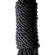Черная веревка для шибари DELUXE BONDAGE ROPE - 5 м.