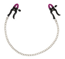 Зажимы на соски Silicone Nipple Clamps с цепочкой