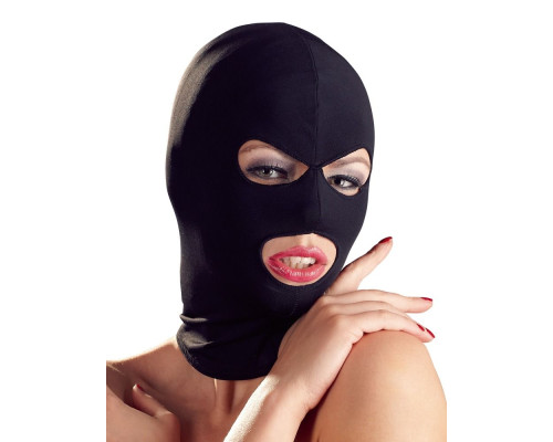 Шапка-маска чёрного цвета