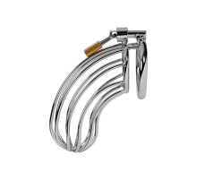 Серебристый пояс верности TOYFA на замочке