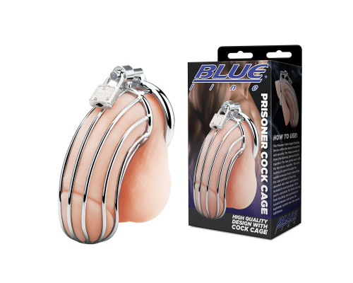 Металлическая клетка Prisoner Cock Сage с замком