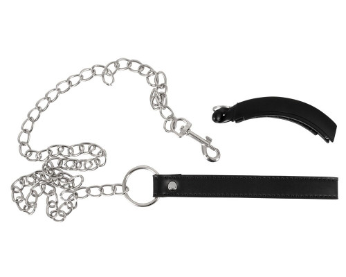 Зажим для половых губ с поводком Pussy Clamp With A Leash