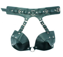 Изумрудная сбруя из ошейника с лифом Emerald Harness