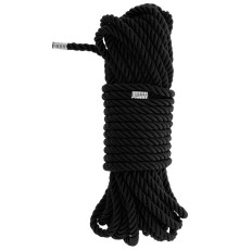 Черная веревка для бондажа BONDAGE ROPE - 10 м.