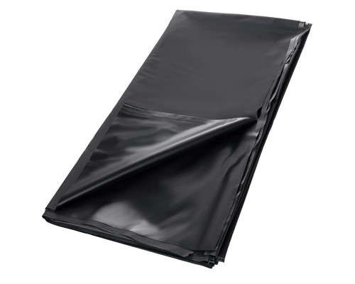 Черная простыня для секса из ПВХ - 220 х 200 см.