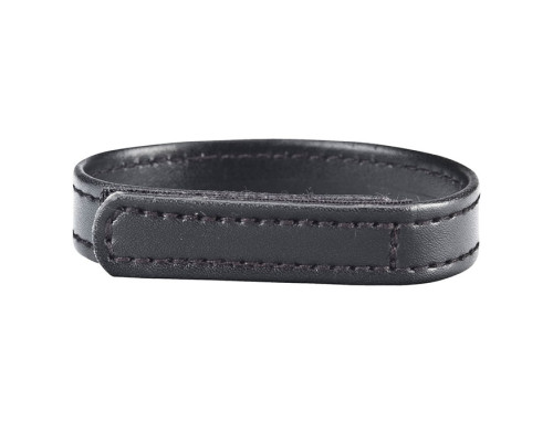 Кольцо на пенис из искусственной кожи на липучке VELCRO COCK RING - 5 см.