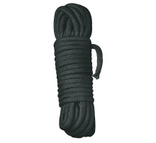 Чёрная веревка для связывания - 7 м.