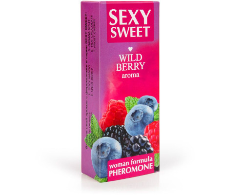 Парфюм для тела с феромонами Sexy Sweet с ароматом лесных ягод - 10 мл.