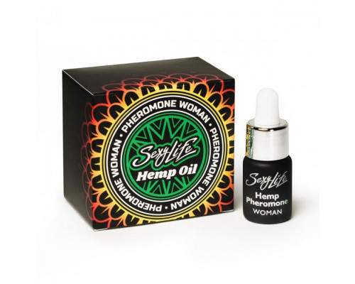Ароматическое масло с феромонами Sexy Life HEMPOIL woman - 5 мл.