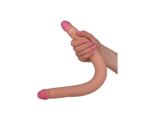 Двусторонний фаллоимитатор FORM KEEP - 42,6 см.