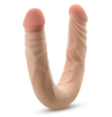 Телесный двусторонний фаллоимитатор 14 Inch Double Dong - 35,6 см.