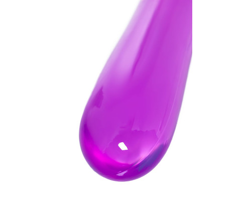 Фиолетовый двусторонний фаллоимитатор Frica - 23 см.