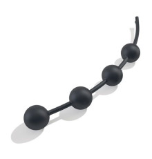 Большая анальная цепочка для электростимуляции Booty Garland L - 40 см.