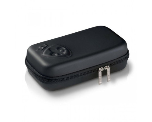 Вибратор с электростимуляцией Tickling Truman Black Edition - 27 см.