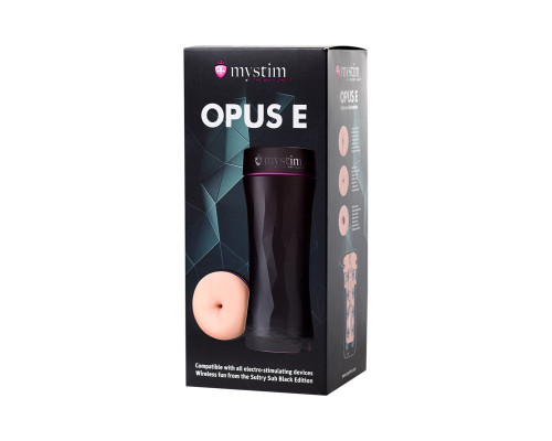 Мастурбатор-анус Opus E Anal с возможностью подключения электростимуляции