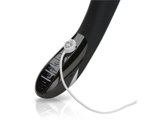 Черный вибратор с миостимуляцией Mystim Electric Eric Black Edition - 27 см.