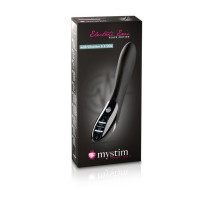Черный вибратор с миостимуляцией Mystim Electric Eric Black Edition - 27 см.