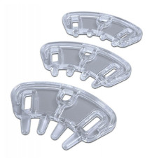 Набор из 3 проставок с шипами для поясов верности Pubic Enemy от MyStim