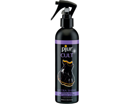 Спрей для ухода за одеждой из латекса pjur CULT Ultra Shine - 250 мл.
