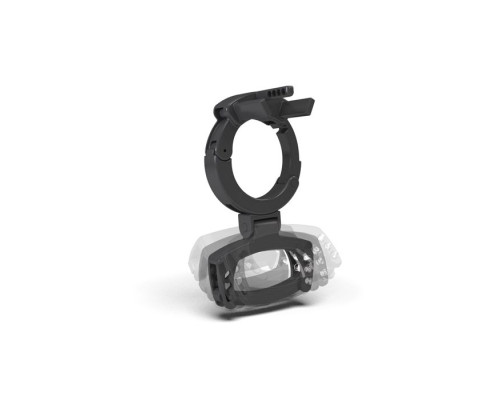 Кольцо с зажимом для мошонки для пояса верности Pubic Enemy