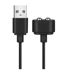 Черный магнитный кабель для зарядки Satisfyer USB Charging Cable