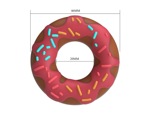 Эрекционное кольцо в форме пончика Berry