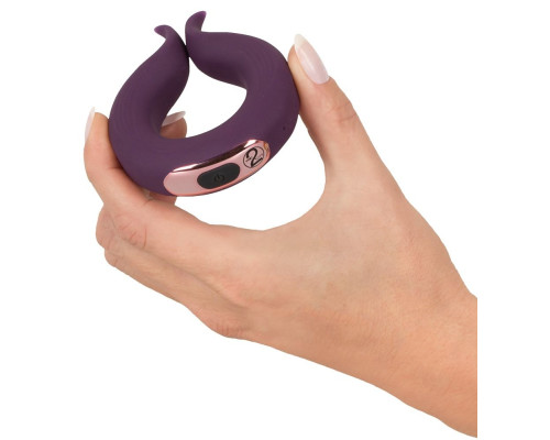 Вибратор для пар Two Motors Couple’s Ring в форме кольца