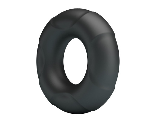 Черное эрекционное кольцо Arvell