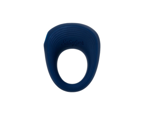 Синее эрекционное кольцо на пенис Satisfyer Power Ring