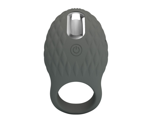 Серое эрекционное виброкольцо