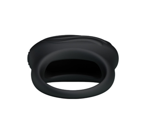 Черное вибрирующее эрекционное кольцо