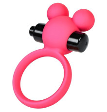 Розовое виброкольцо на пенис A-Toys