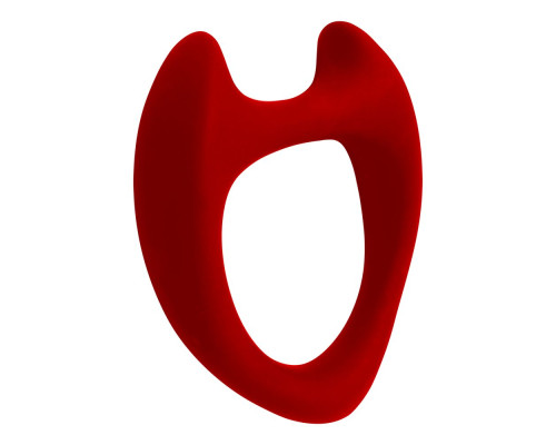 Красное эрекционное кольцо Toro L