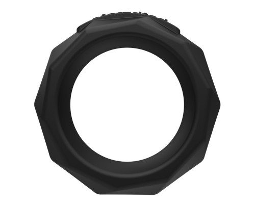 Черное эрекционное кольцо Maximus 45
